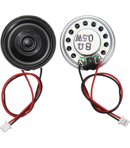 Amazon.co.jp: uxcell 小型スピーカー 直径30mm 8Ω/2W 内蔵マグネット